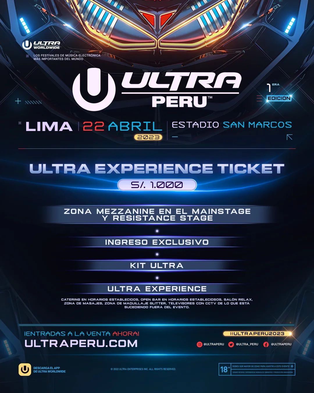 Ultra Perú 2023 Todo lo que tienes que saber del festival de