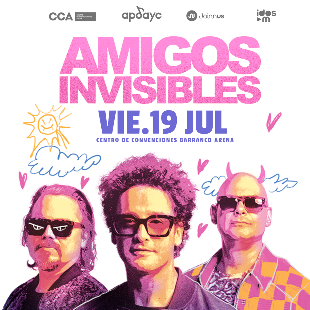 La banda venezolana Los Amigos invisibles vuelven a Lima este 19 de julio de 2024